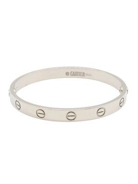 Cartier Bracelet Love 18k White Gold